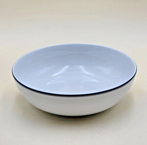Dansk Christianshavn Bistro Blue Rim Large Serving Bowl 11.5" Ceramic Portugal